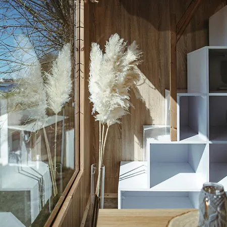 Herbals - Tree&lake With Bath, Sauna, Bikes, Motorboat Apartment Mielno (Koszalin)