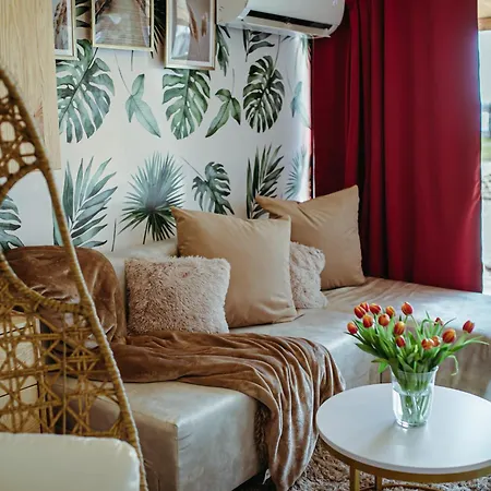 Appartement Herbals - Tree&lake With Bath, Sauna, Bikes, Motorboat