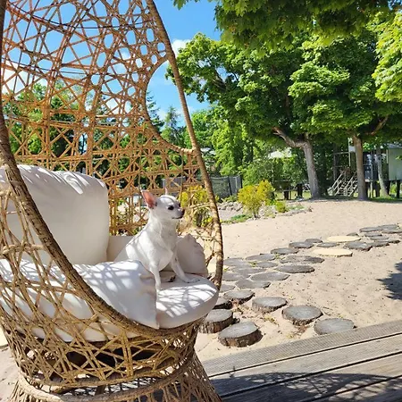 Herbals - Tree&lake With Bath, Sauna, Bikes, Motorboat Daire Mielno (Koszalin)