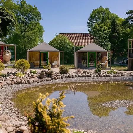 Herbals - Tree&lake With Bath, Sauna, Bikes, Motorboat * Mielno (Koszalin)