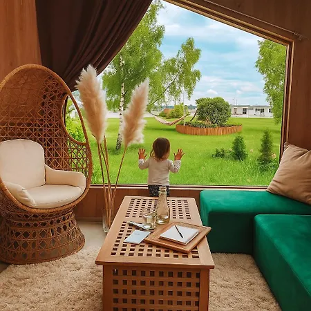 Herbals - Tree&lake With Bath, Sauna, Bikes, Motorboat * Mielno (Koszalin)