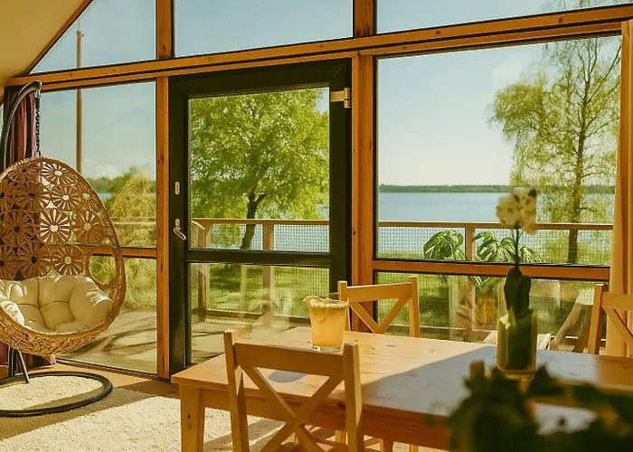 Appartement Herbals - Tree&lake With Bath, Sauna, Bikes, Motorboat Mielno (Koszalin)
