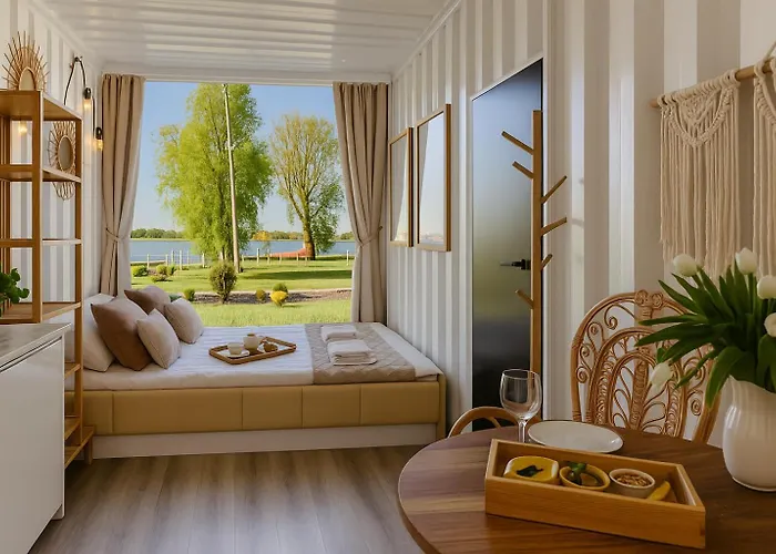 Appartement Herbals - Tree&lake With Bath, Sauna, Bikes, Motorboat *