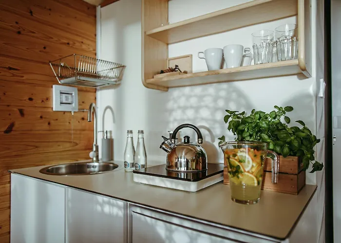 Appartement Herbals - Tree&lake With Bath, Sauna, Bikes, Motorboat