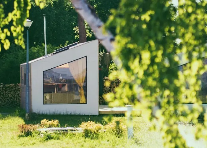 Herbals - Tree&lake With Bath, Sauna, Bikes, Motorboat Appartement